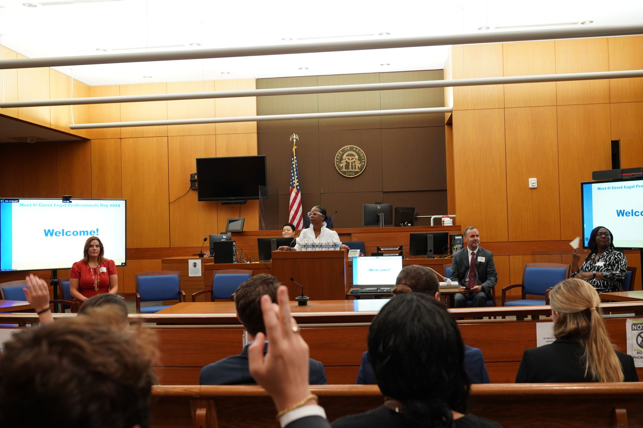 Judge Leftridge on the 2023 Meet and Greet Legal Professionals Day Image