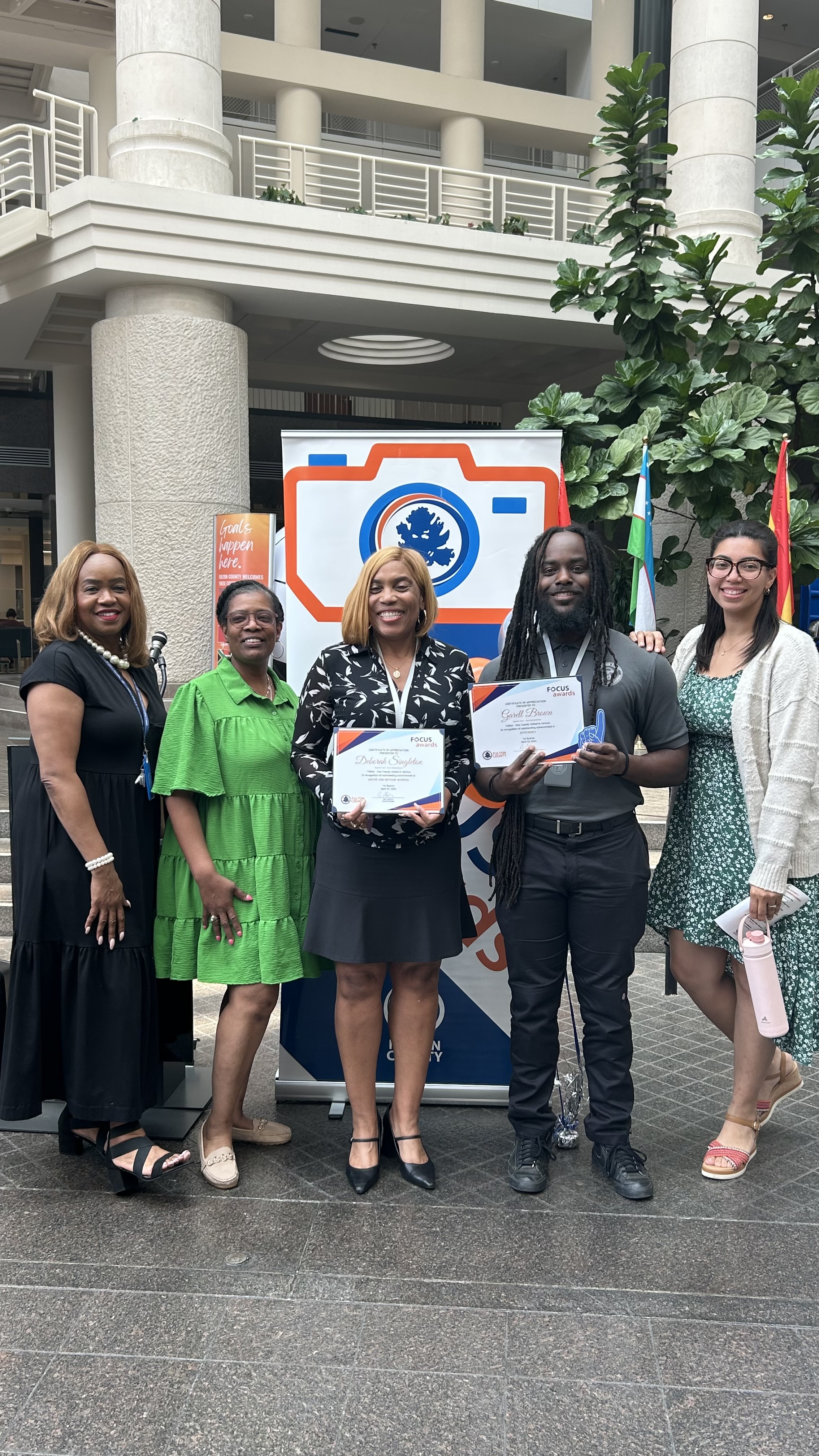 Pretrial Services Staffers Honored with Focus Awards Image